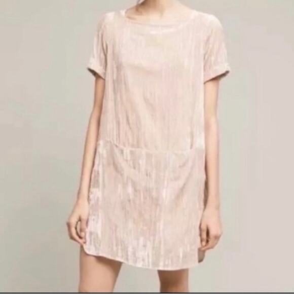 Anthropologie Dresses & Skirts - Anthropologie Soft Cream Mini Dress